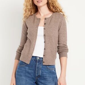Old Navy Women's Brown Cardigan Sweater